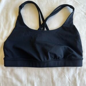 Lululemon Athletica Black Energy Bra